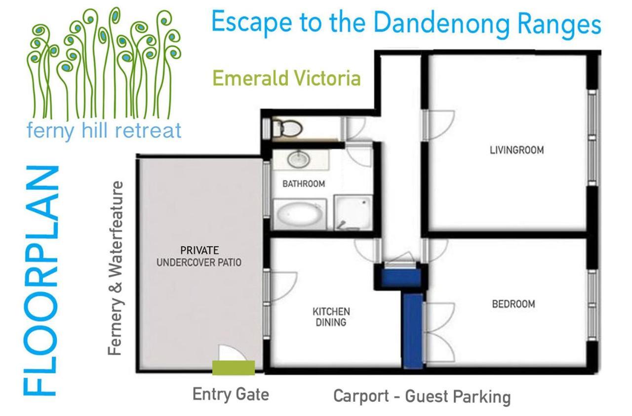 Ferny Hill Retreat, Emerald Victoria公寓 外观 照片